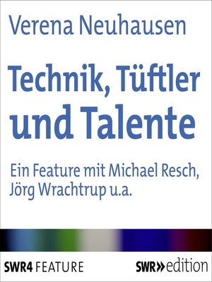 cover image of Technik, Tüftler und Talente